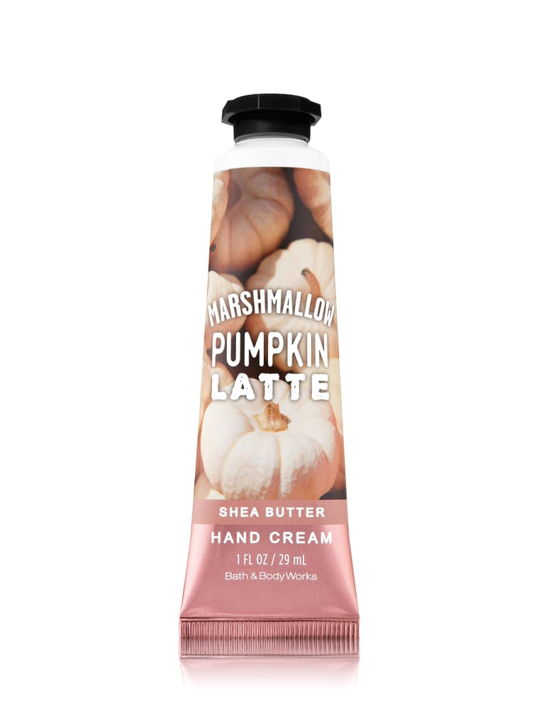 Marshmallow Pumpkin Latte Hand Cream Bath & Body Works Fall 2018 Body
