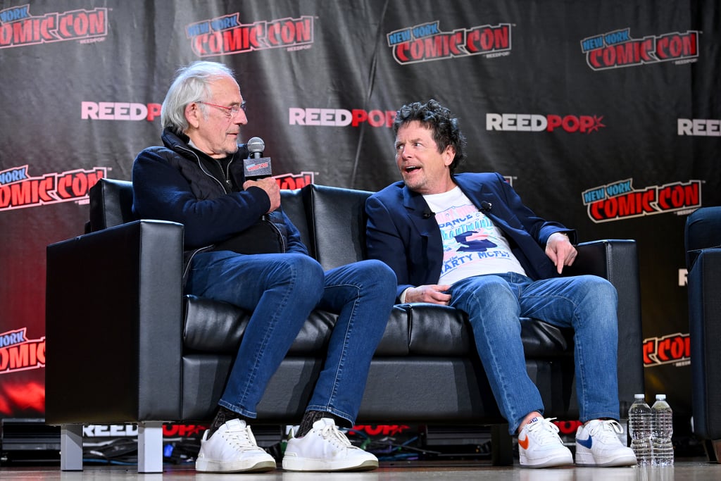 Christopher Lloyd and Michael J. Fox Reunite at Comic Con