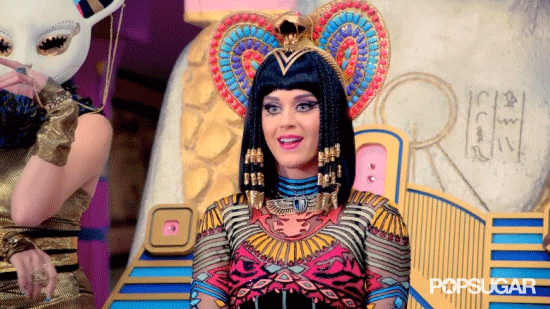 Katy Perry in "Dark Horse"