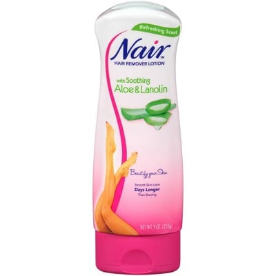 Nair Hair Aloe & Lanolin Hair Removal Lotion