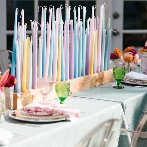 Shop The Aglow Candle Centerpieces Forget The Cake These