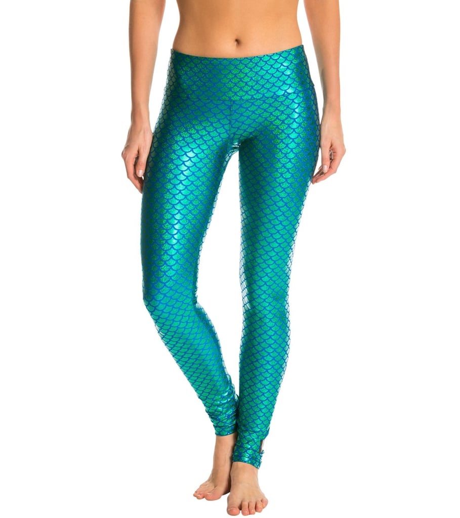 mermaid athletic leggings