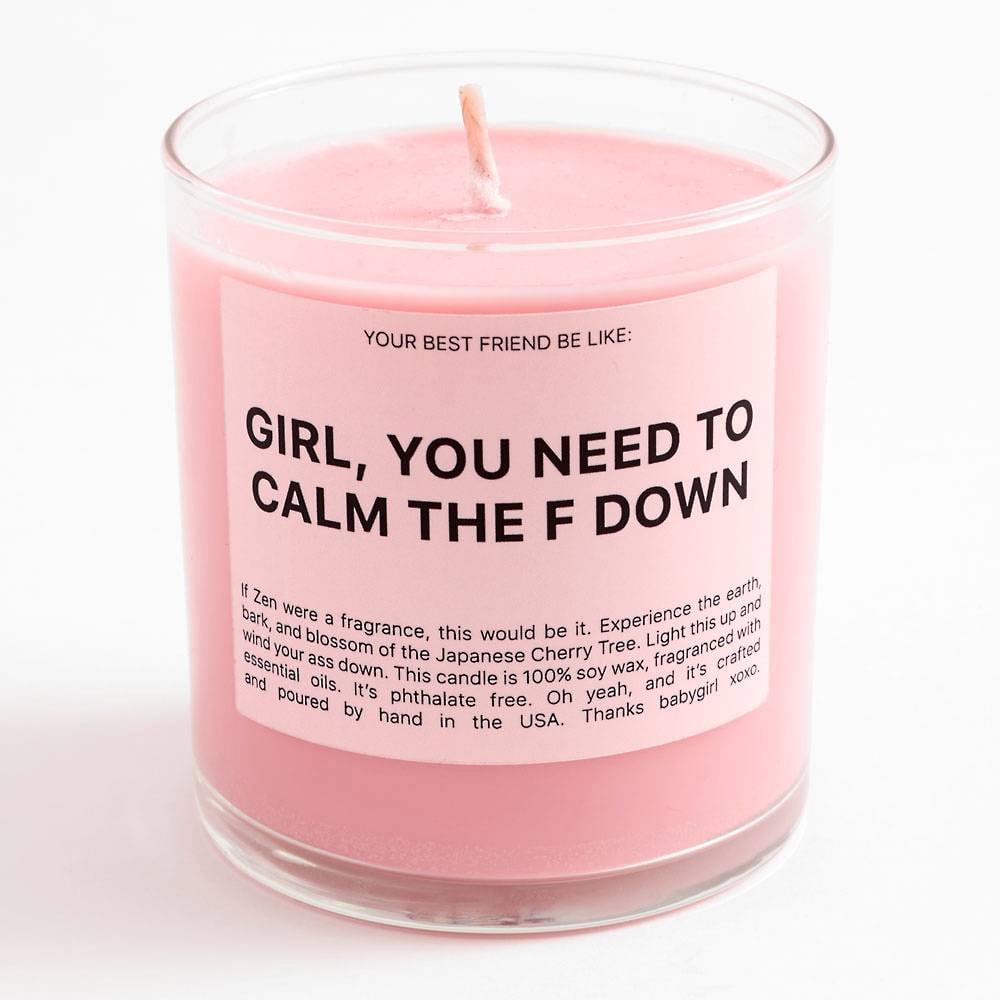Girl Calm Down Candle From Puzzles To Plushies These 25 Adorable Products Will Make You Smile Popsugar Smart Living Photo 17