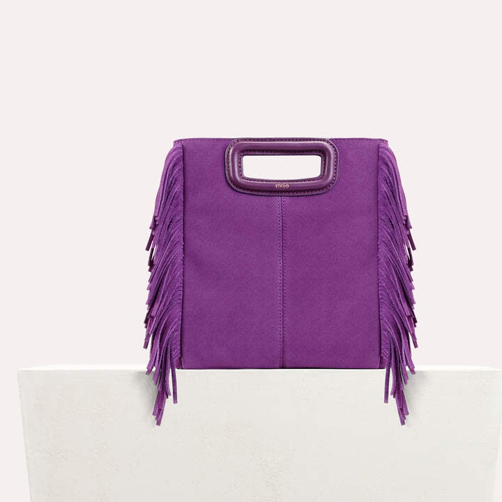 Maje Suede M Bag | Best Fringed Bags 2018 | POPSUGAR Fashion Photo 7