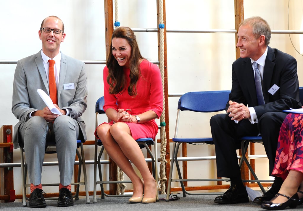Kate Middleton at the Blessed Sacrament School