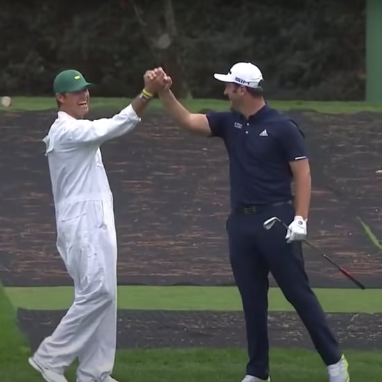 Watch Jon Rahm Hit a Hole in One at Masters Practice Round