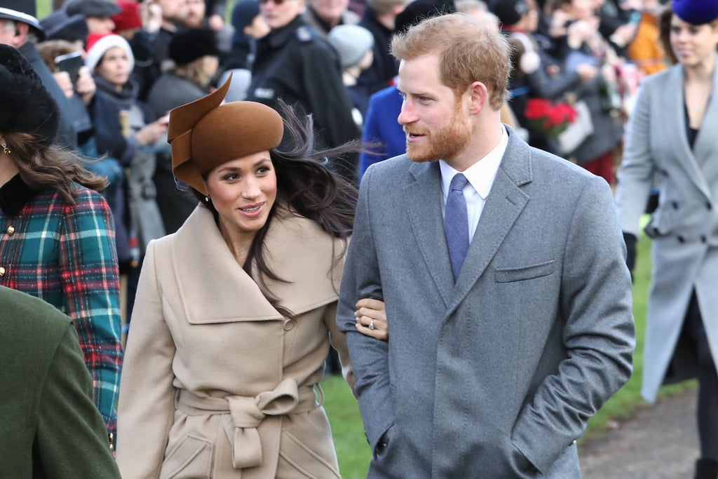 Prince Harry and Meghan Markle Attend Christmas Service POPSUGAR