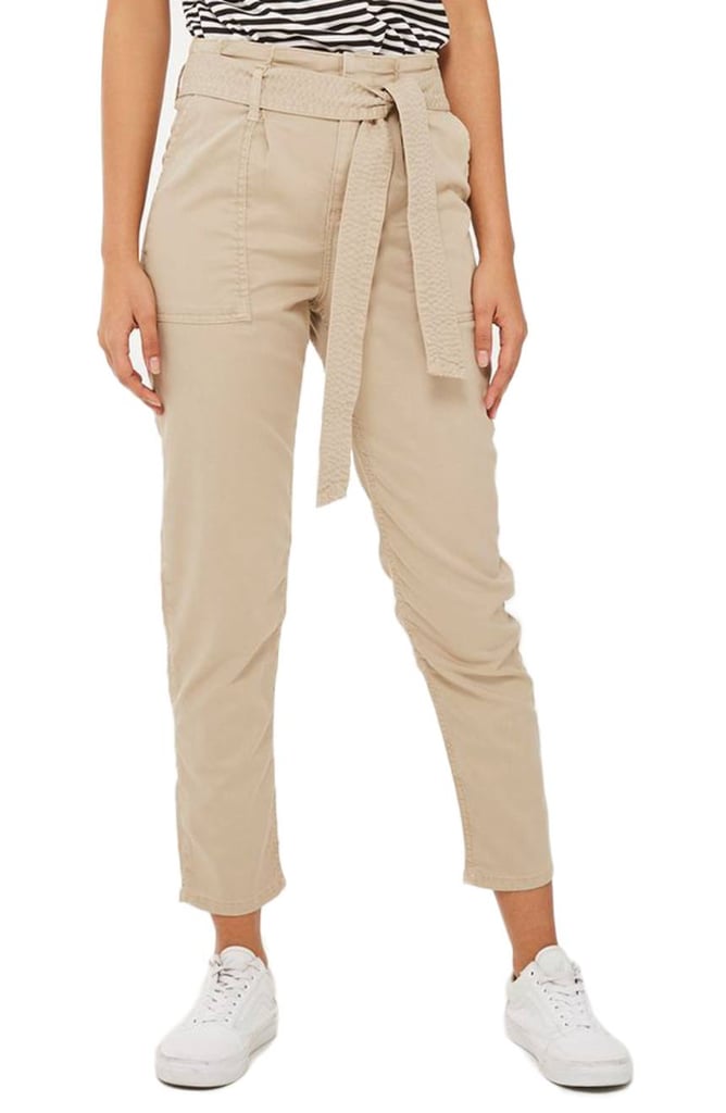 Topshop Paperbag Peg Trousers