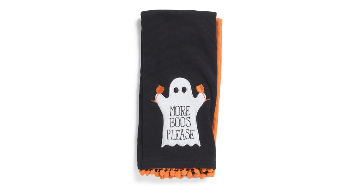 Set of Two Boosy Ghost Kitchen Towels Best TJ Maxx Halloween Decor