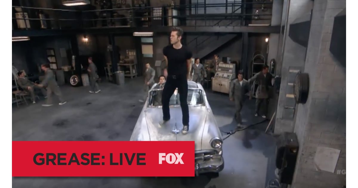 "Greased Lightning" Grease Live Song Videos POPSUGAR Entertainment