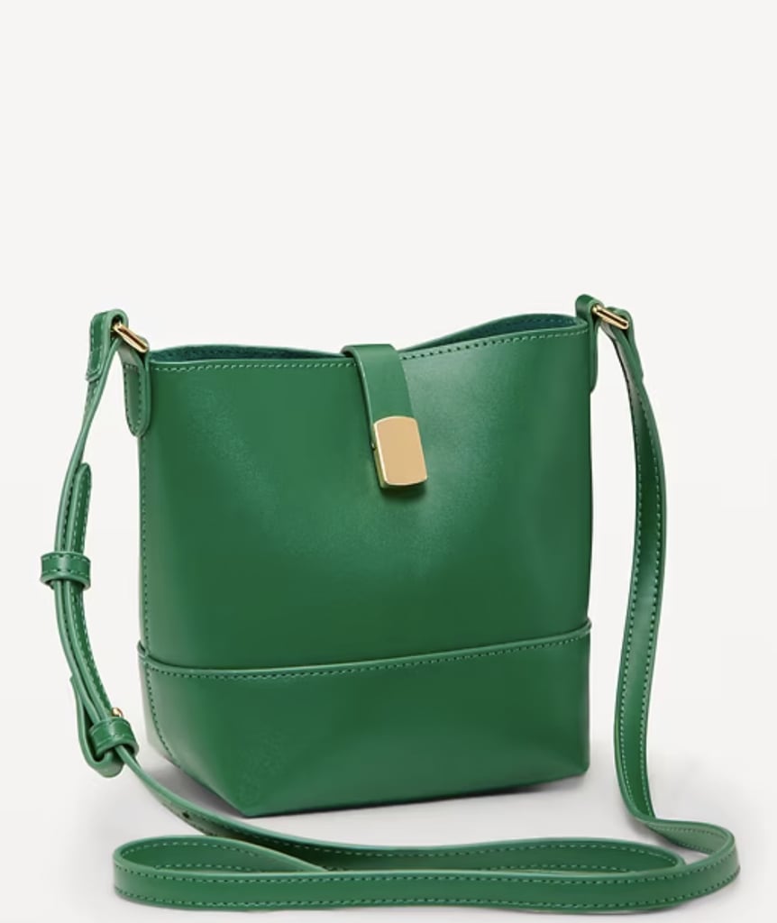 Old Navy Small Preppy Bucket Crossbody Bag