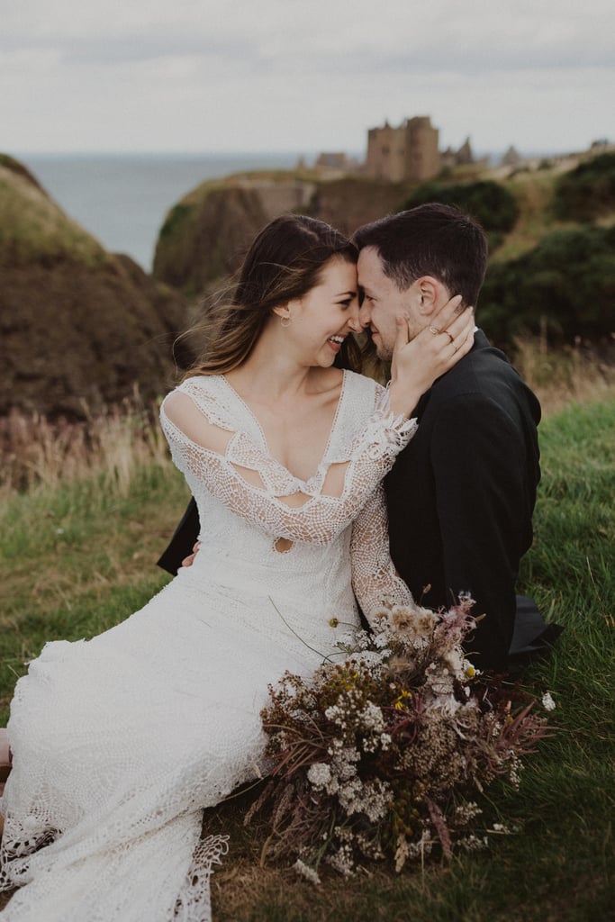 Elopement Shoot at Dunnottar Castle in Scotland