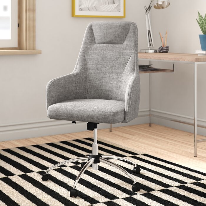 A Chair With Back Support: Zipcode Design Cave Comfy Chair