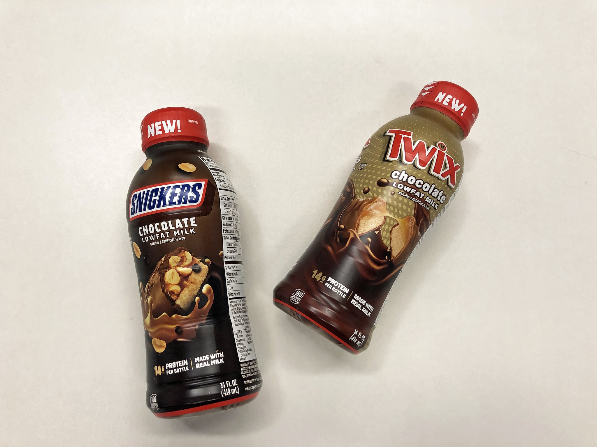 Snickers and Twix Chocolate Milk Review POPSUGAR Food UK