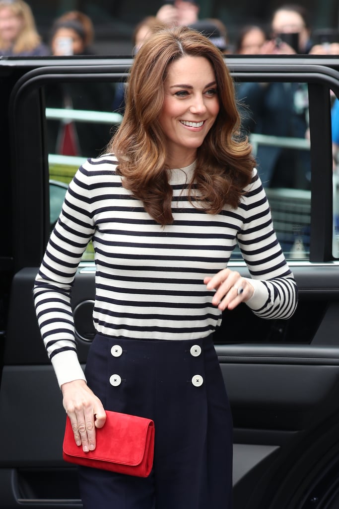 Kate Middleton Striped Shirt May 2019