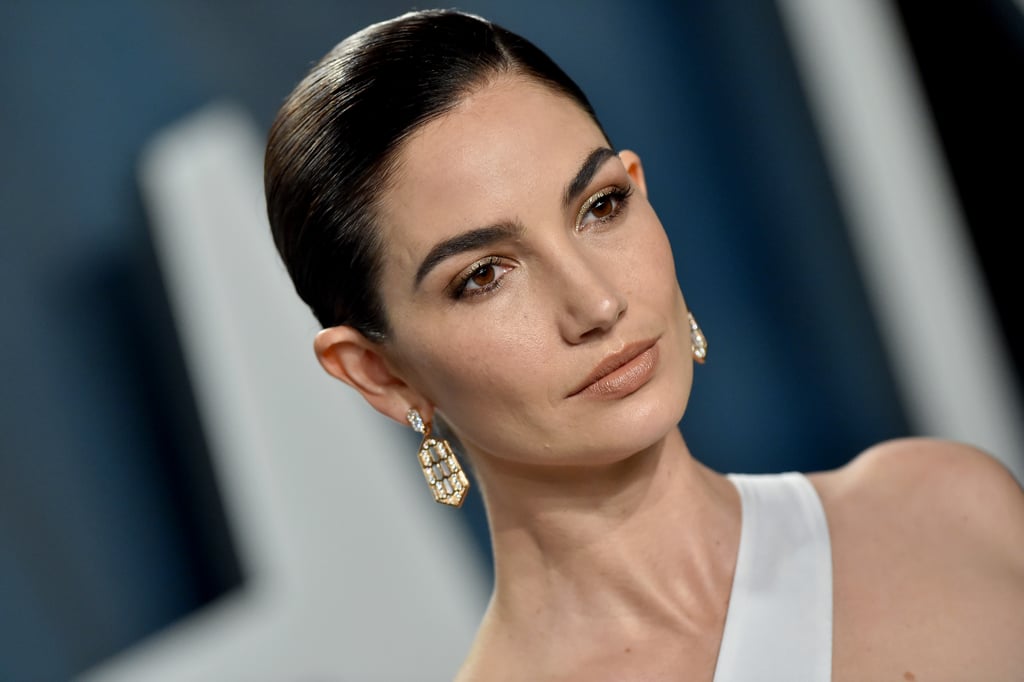 Lily Aldridge at the Vanity Fair Oscars Afterparty 2020