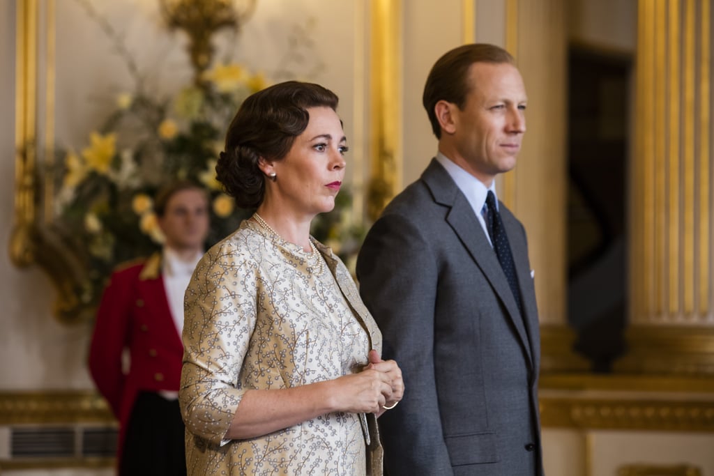 Olivia Colman and Tobias Menzies as Queen Elizabeth II and Prince Philip