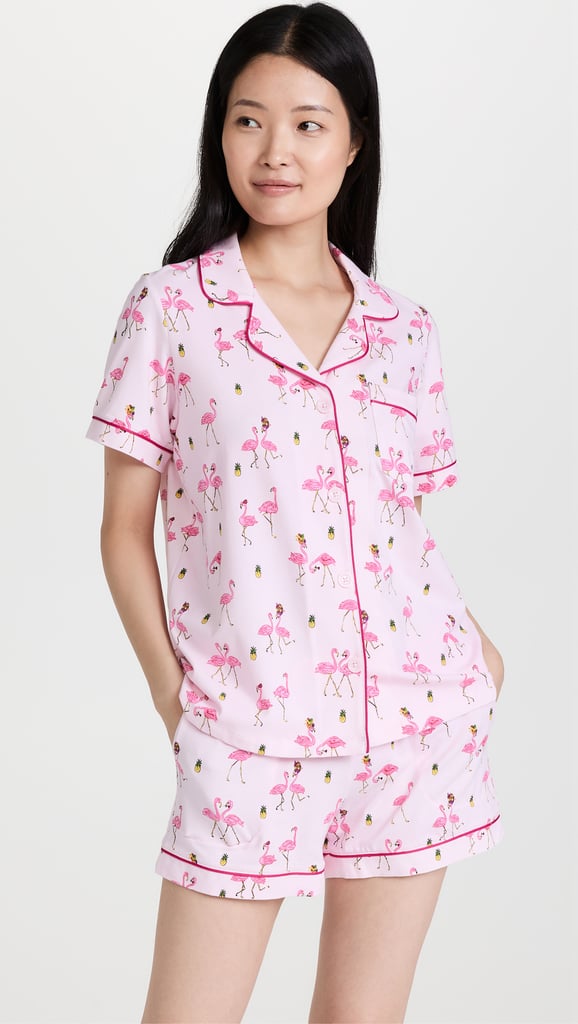 A Printed Pajama Set: BedHead Pajamas Short Sleeve Short PJ Set