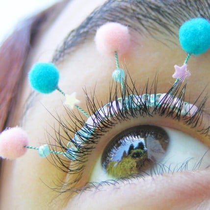 Eyelash Jewelry on Etsy