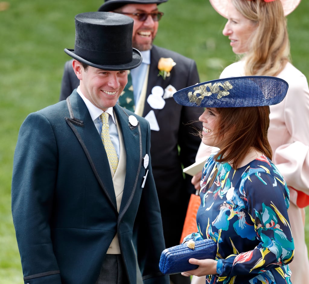 In June 2017, Jack Brooksbank and Princess Eugenie were all smiles at Royal Ascot.