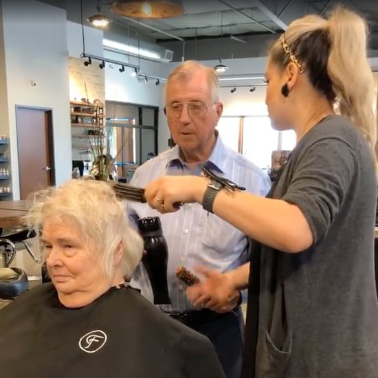 Man Learns How to Style Wife's Hair After Stroke