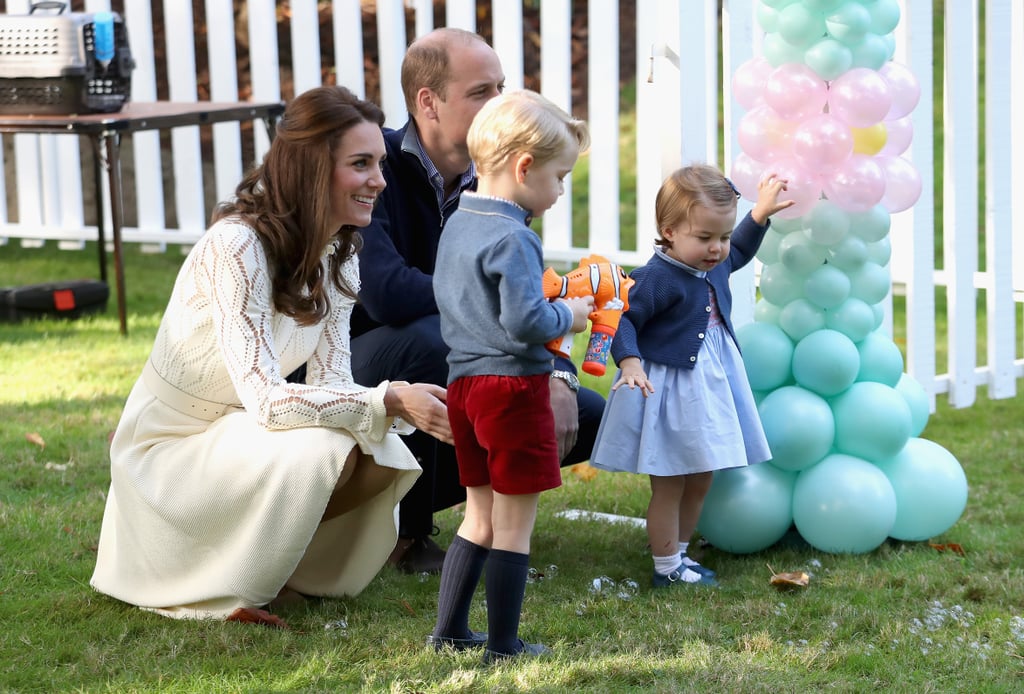 Prince George and Princess Charlotte Canada Pictures 2016