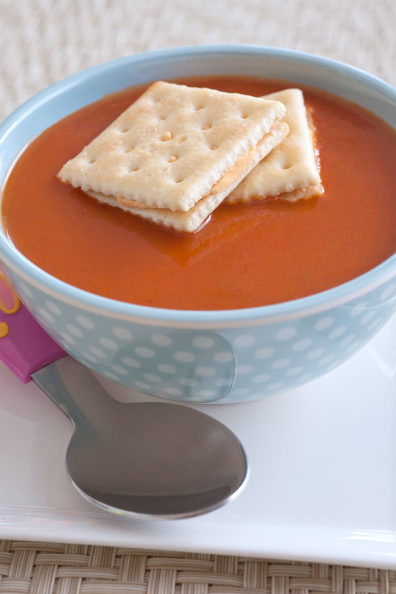 Tomato Soup and Crackers