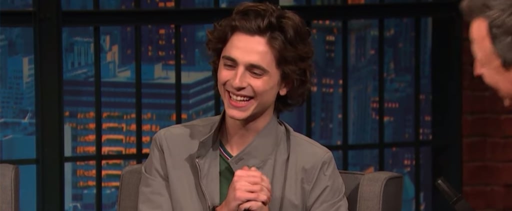 Timothée Chalamet Was Starstruck Meeting Emma Watson