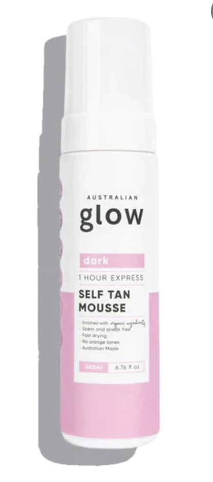 Australian Glow Self-Tanning Mousse in Ultra Dark