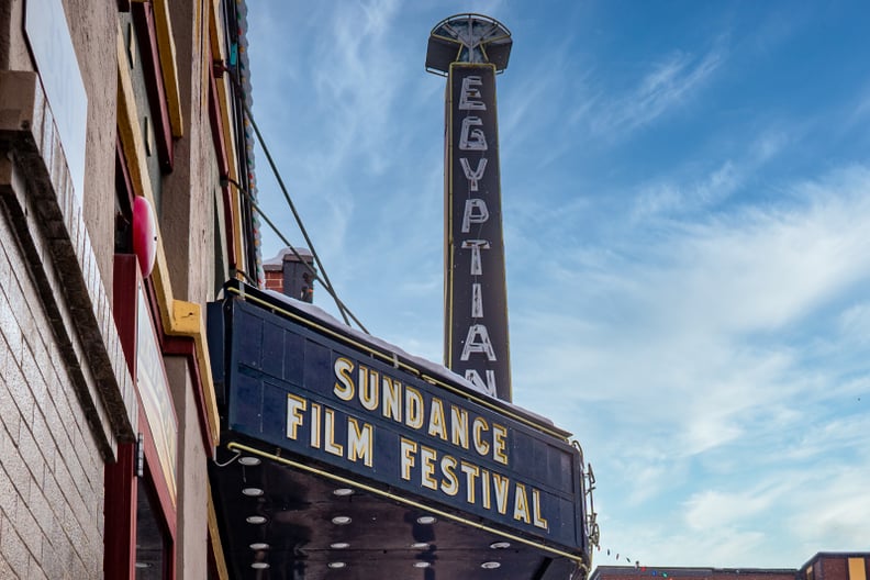 PARK CITY, UTAH - JANUARY 27: General view of the Egyptian Theatre on Main Street on January 27, 2021 in Park City, Utah. The Sundance Film Festival is going virtual this year due to the COVID-19 pandemic. (Photo by Mark Sagliocco/Getty Images)