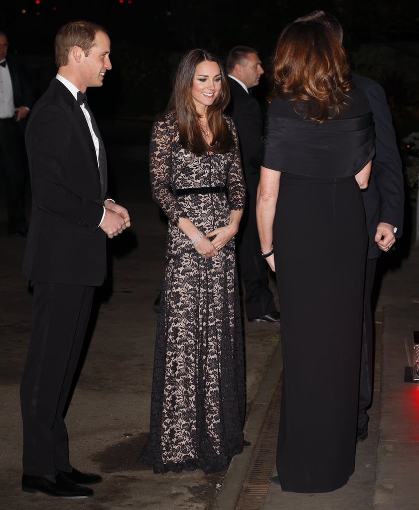 Kate Middleton in a Temperley Gown