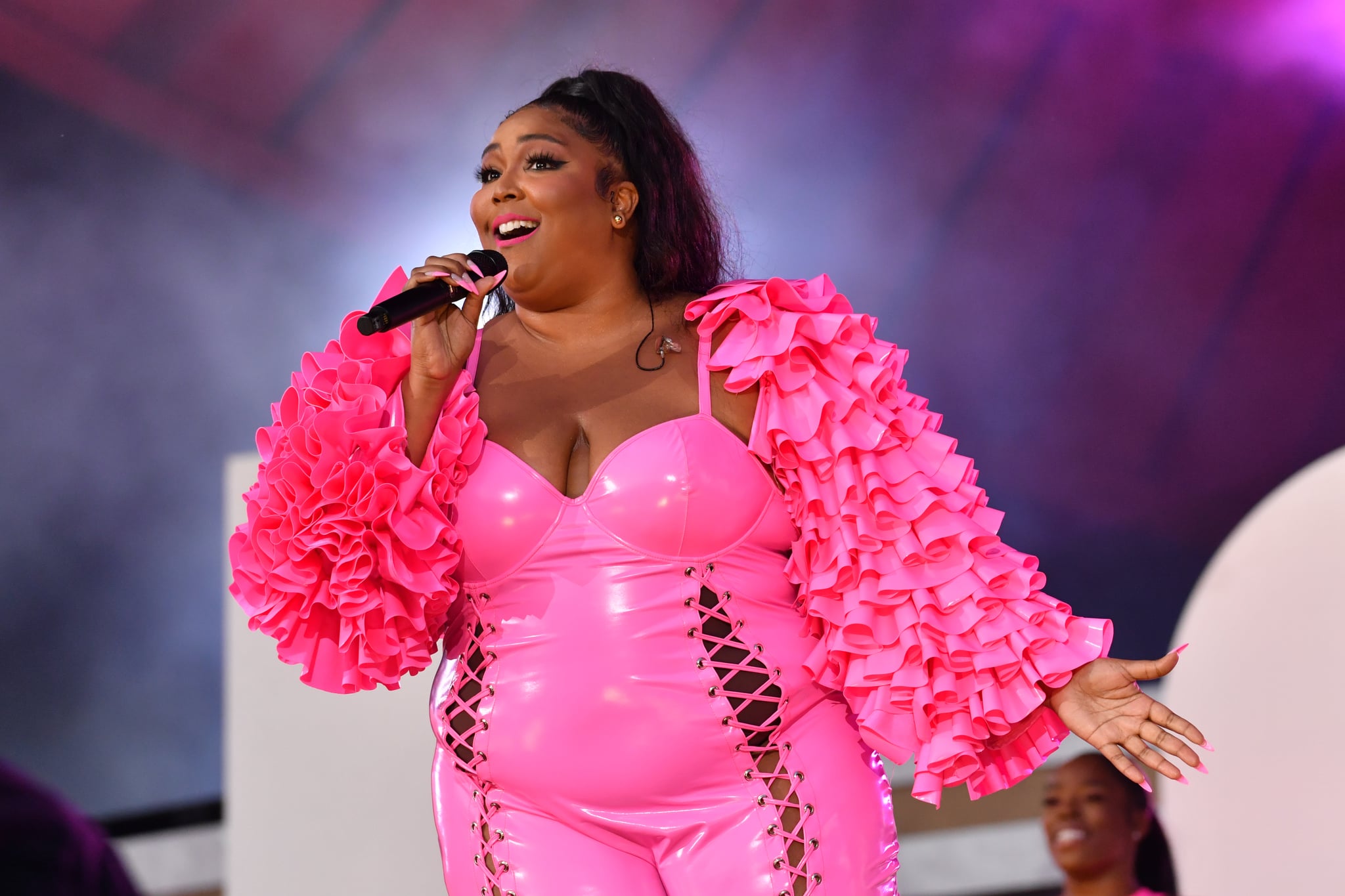 NEW YORK, NY - SEPTEMBER 25:  Lizzo at Global Citizen Live on September 25, 2021 in New York City.  (Photo by NDZ/Star Max/GC Images)