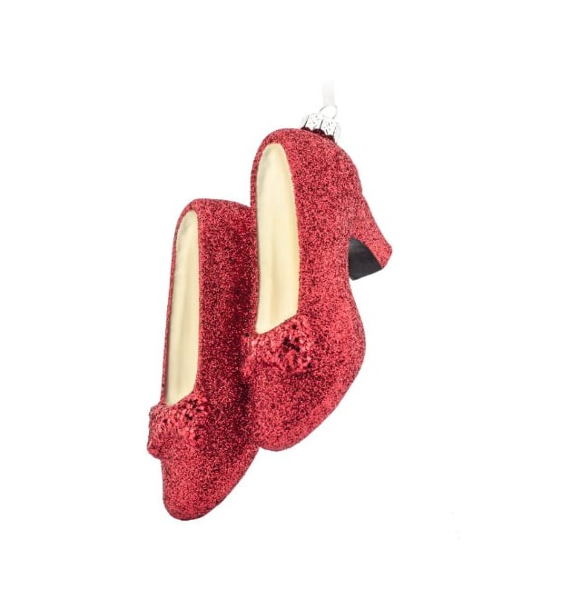 Wizard of Oz Ruby Slippers Ornament ($10)
