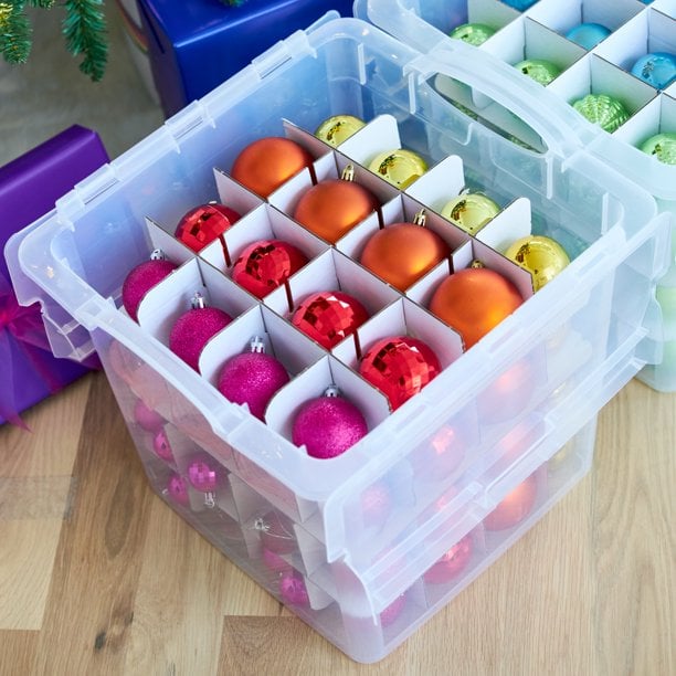 A Holiday Organiser: The Home Edit: Ornament Organiser, Pack of 2