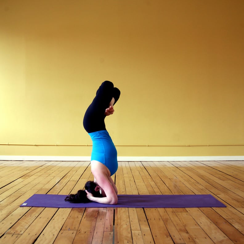 Advanced Yoga Pose: Headstand Lotus