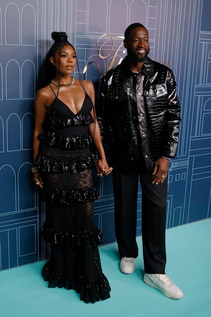 Dwyane Wade and Gabrielle Union at Tiffany & Co.'s Landmark Store Grand Reopening