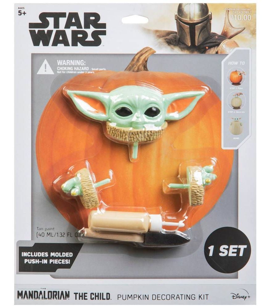 Star Wars The Child Halloween Pumpkin Push-In Kit