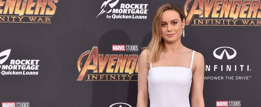 Brie Larson Resistance Band Pull Apart