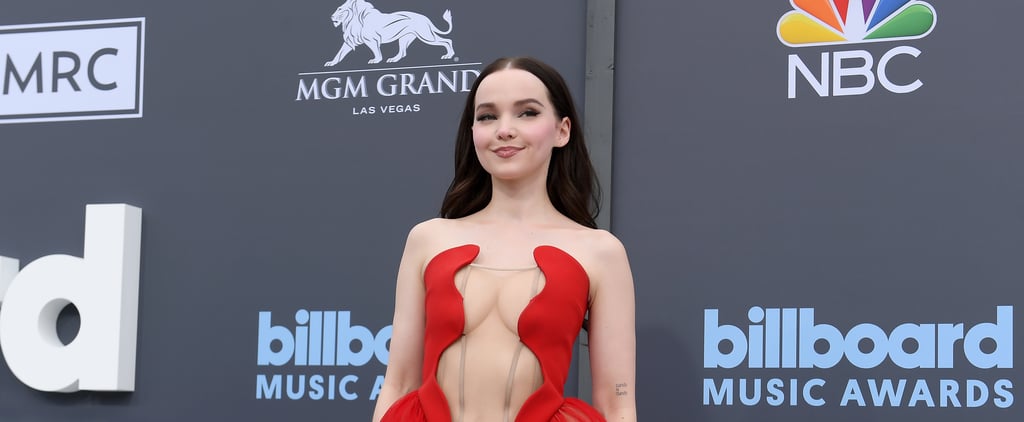 Dove Cameron's Red Dress at the 2022 Billboard Music Awards
