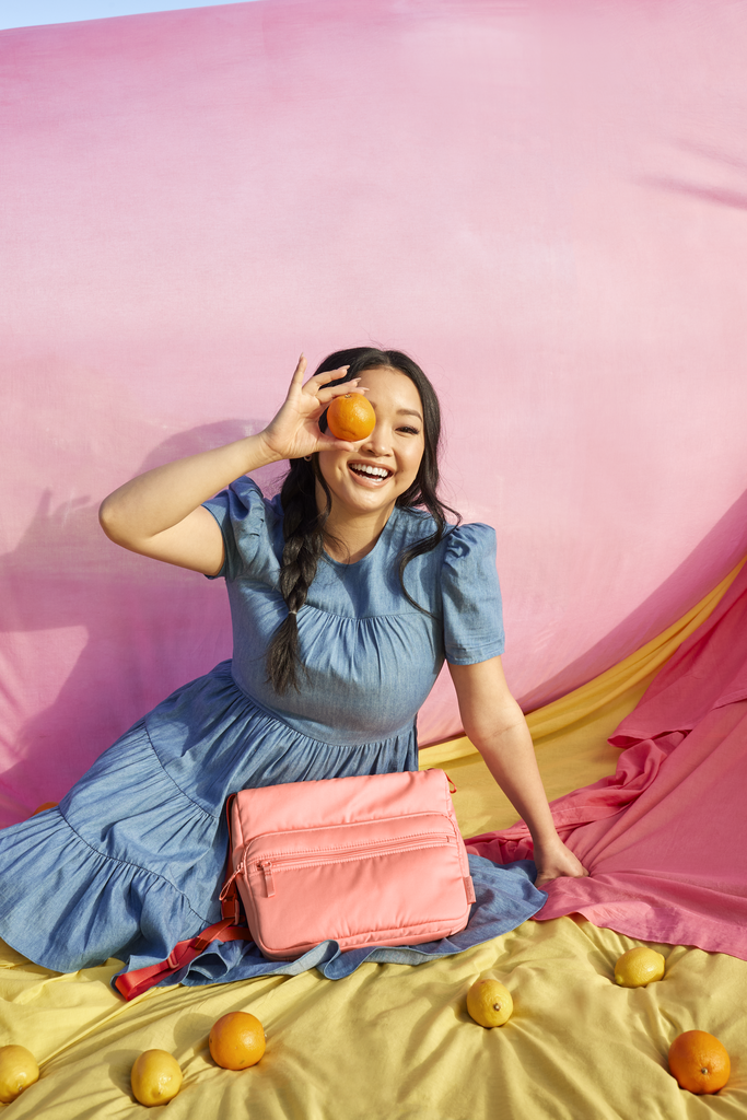 Lana Condor's Vera Bradley Utility Backpacks Are Beyond Cute