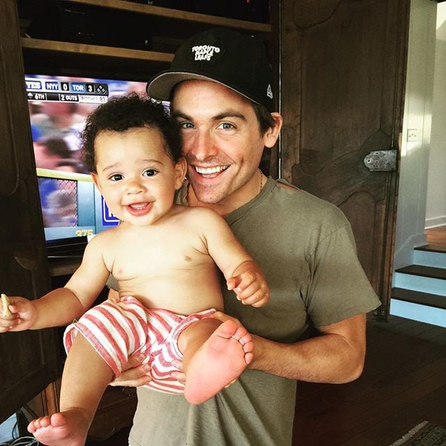 When he played with his friend's baby and things were never the same again.