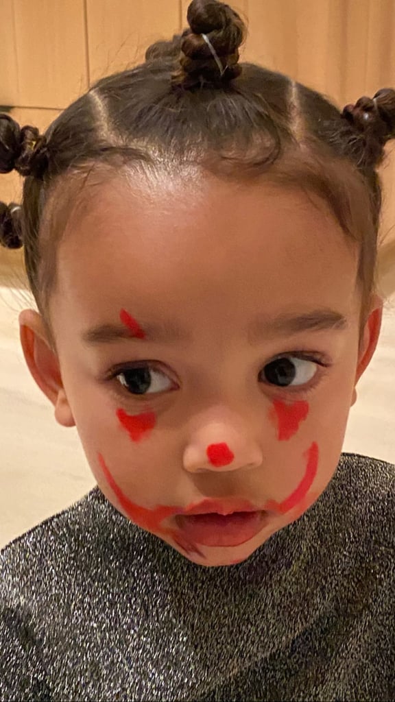 North West Gave Her Siblings Messy Pennywise Makeovers