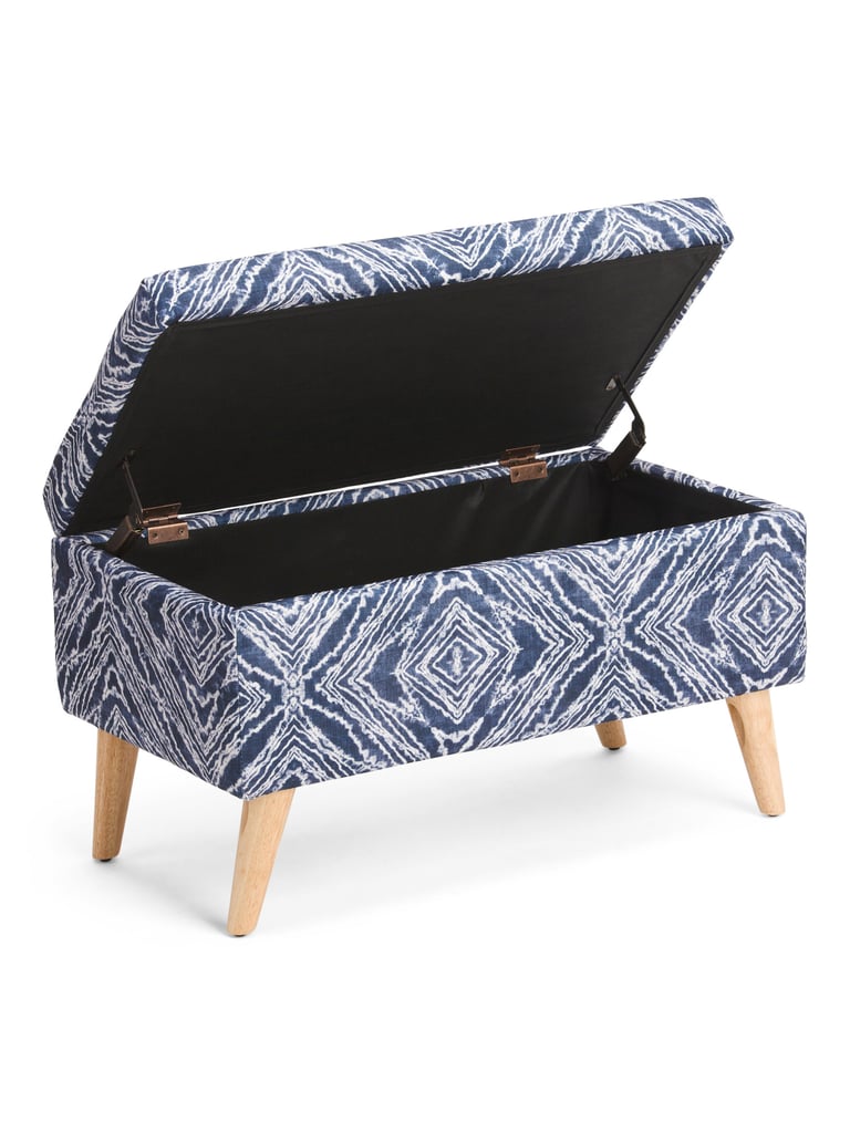 Did Tie-Dye Storage Ottoman