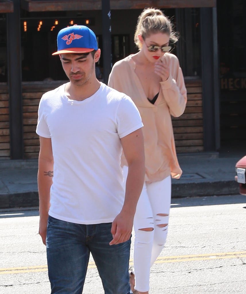 Taylor Swift and Calvin Harris After Jaime King Baby Shower