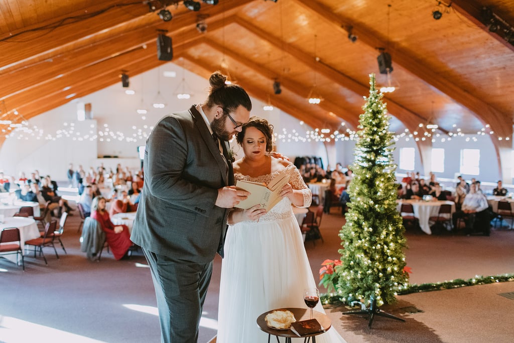 Quirky Christmas Wedding