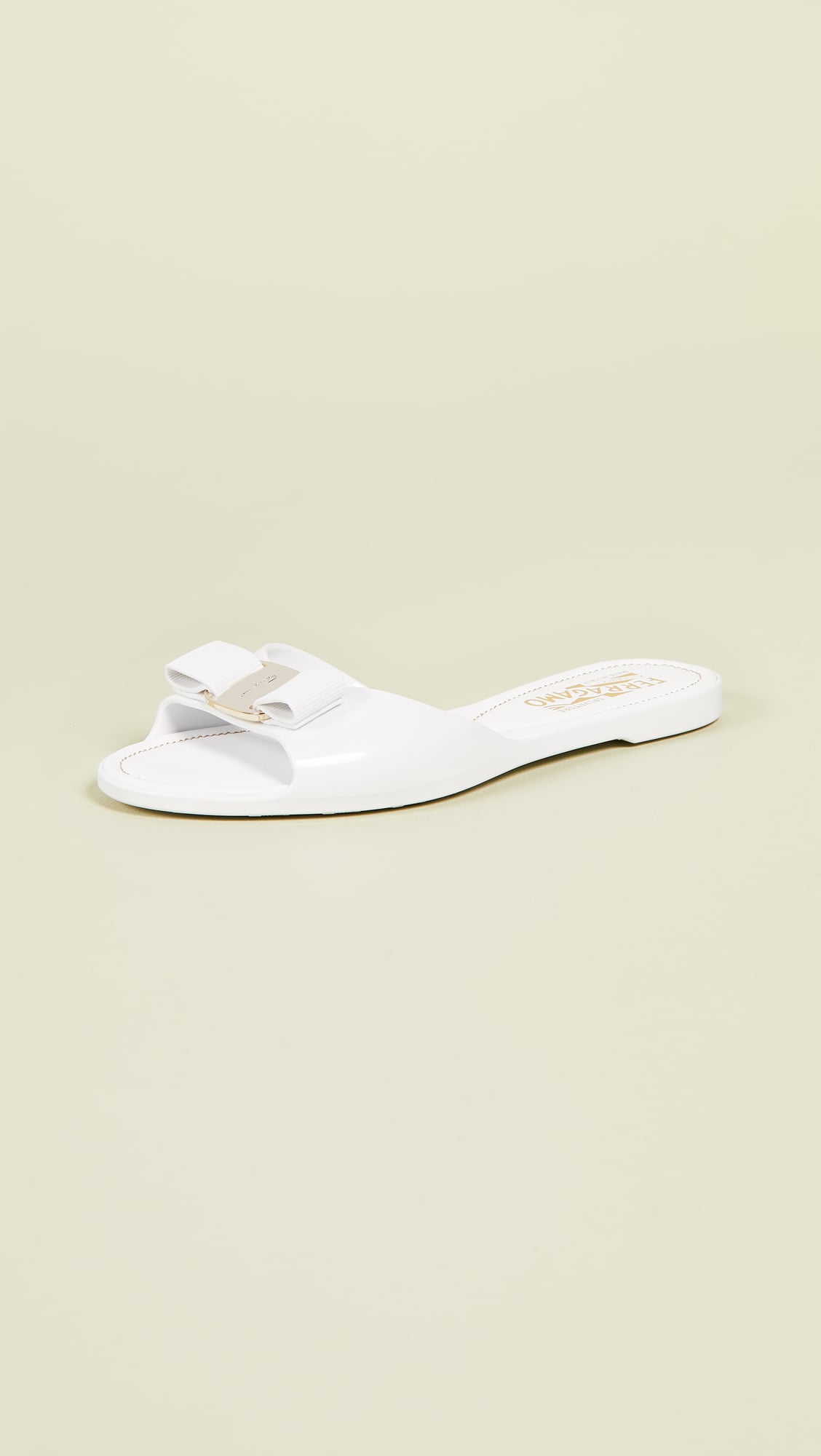 Salvatore ferragamo cirella jelly slides deals