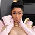 Cardi B's Nails For the Grammys Had Almost 200 Swarovski Crystals on Them