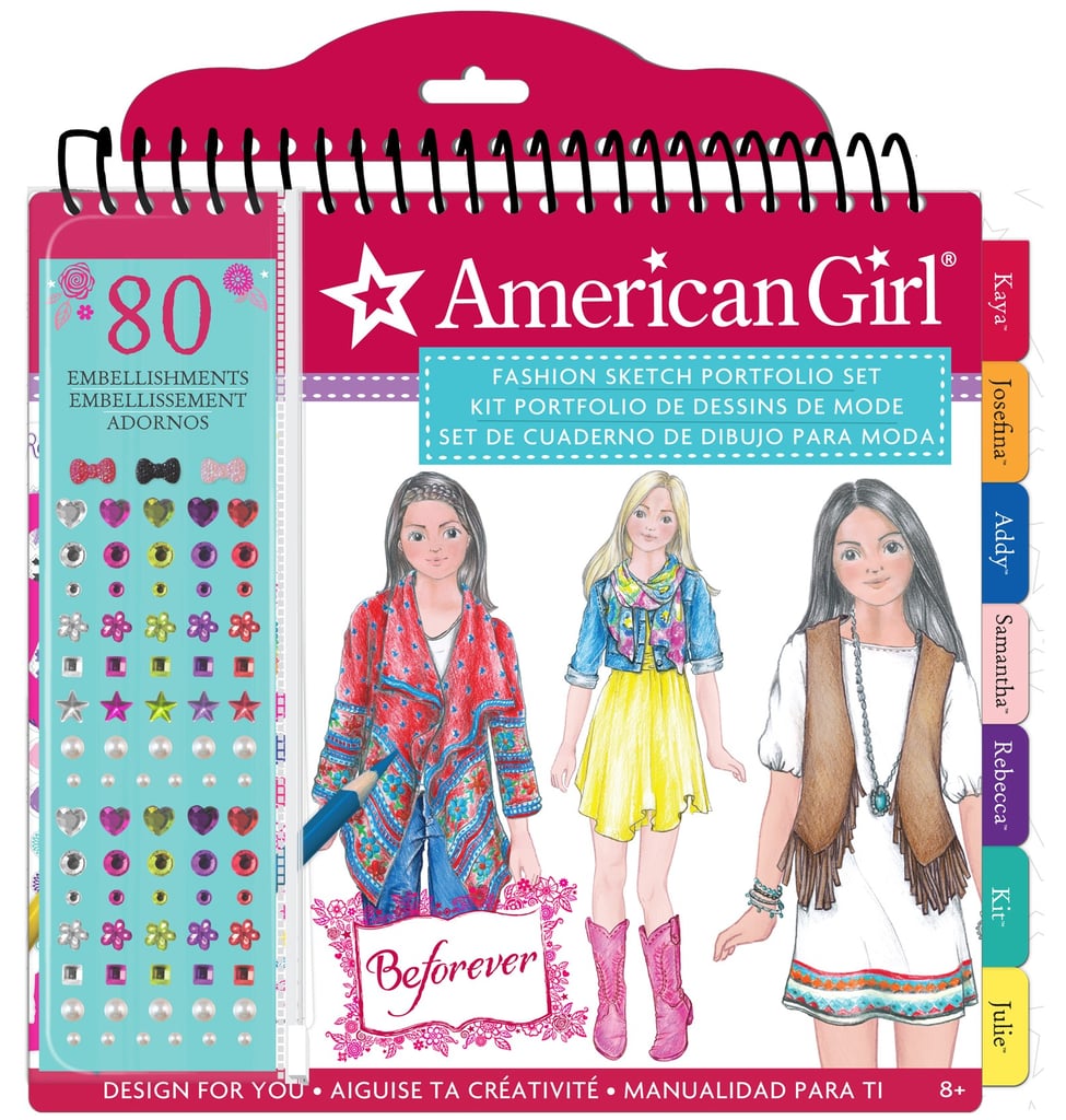 The Bead Shop American Girl Fashion Sketch Portfolio