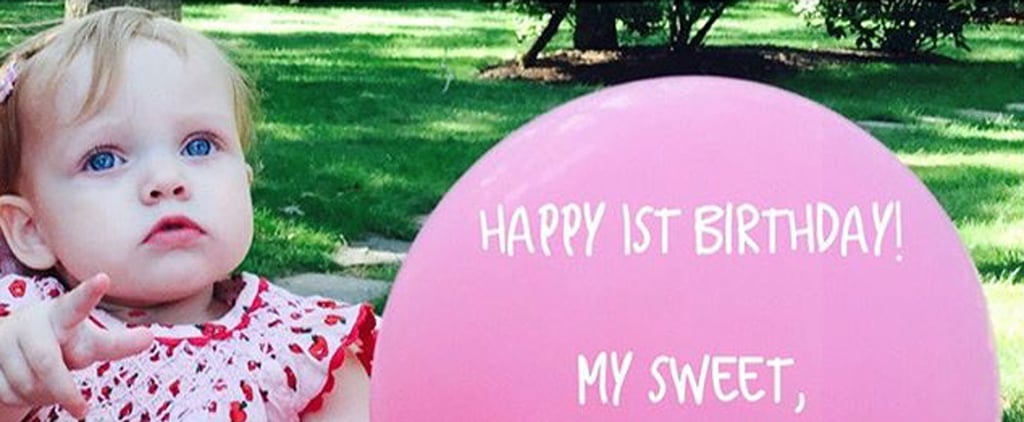 Christina Aguilera's Daughter's First Birthday Picture