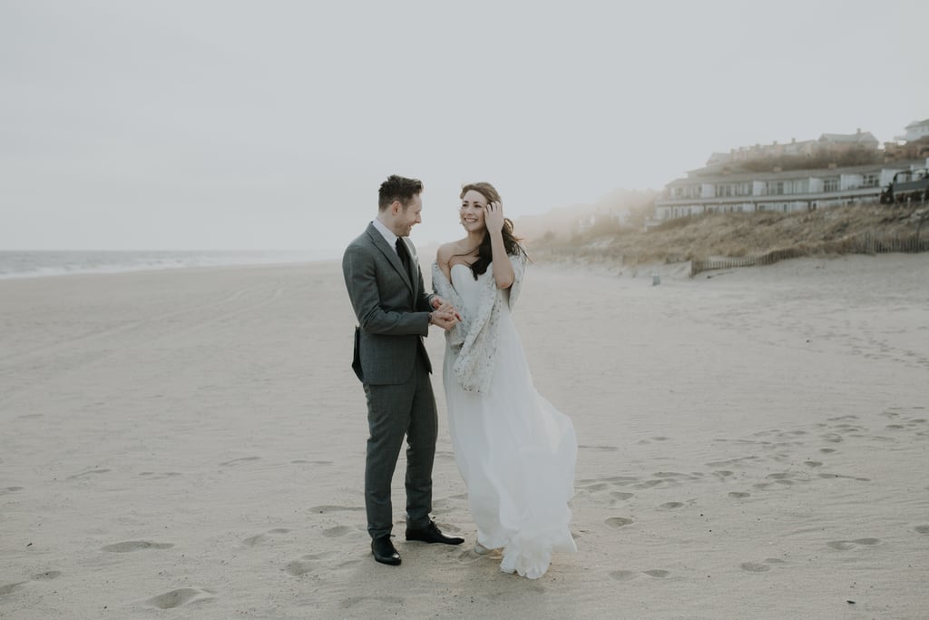 Winter Beach Elopement